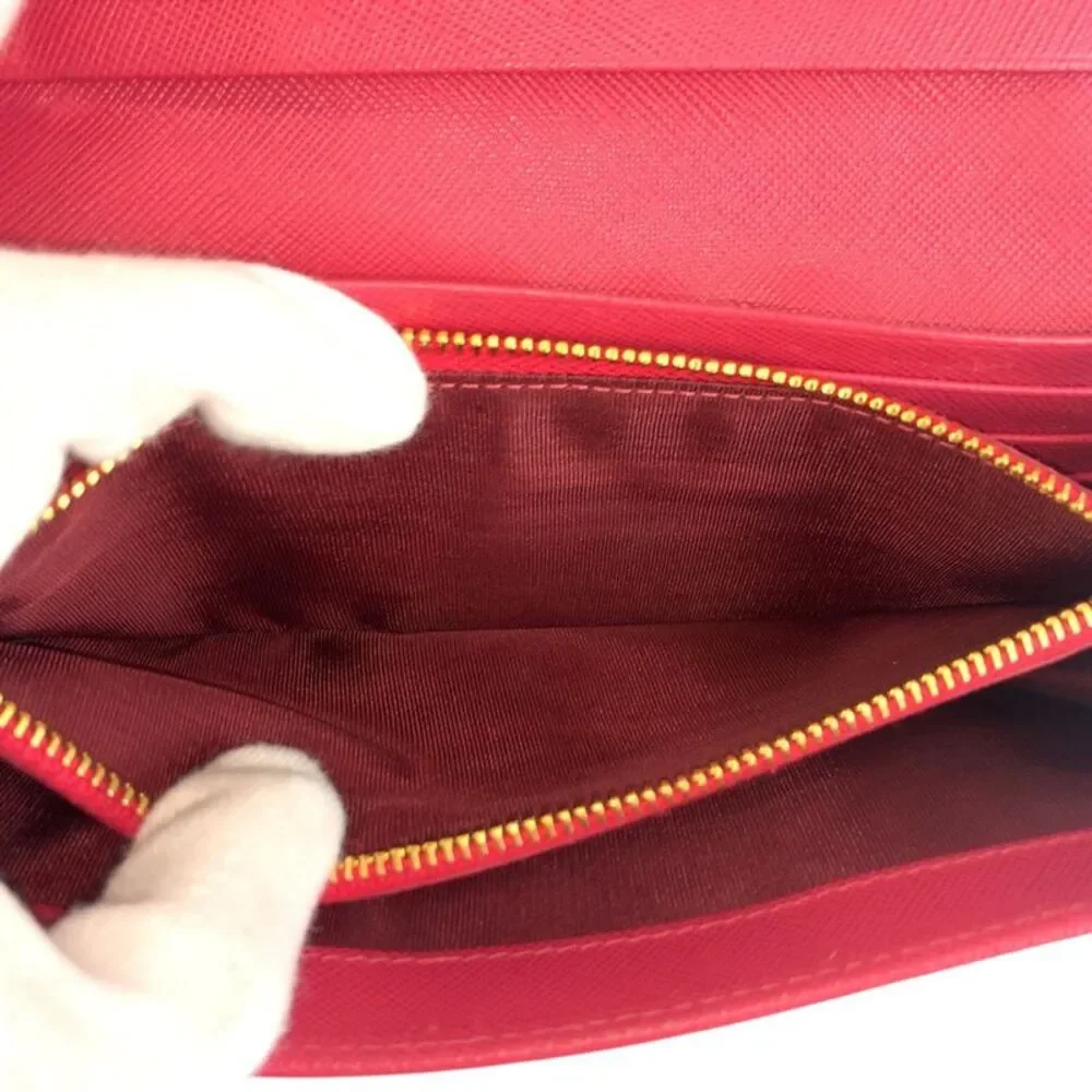 Prada Saffiano Ribbon Long Wallet